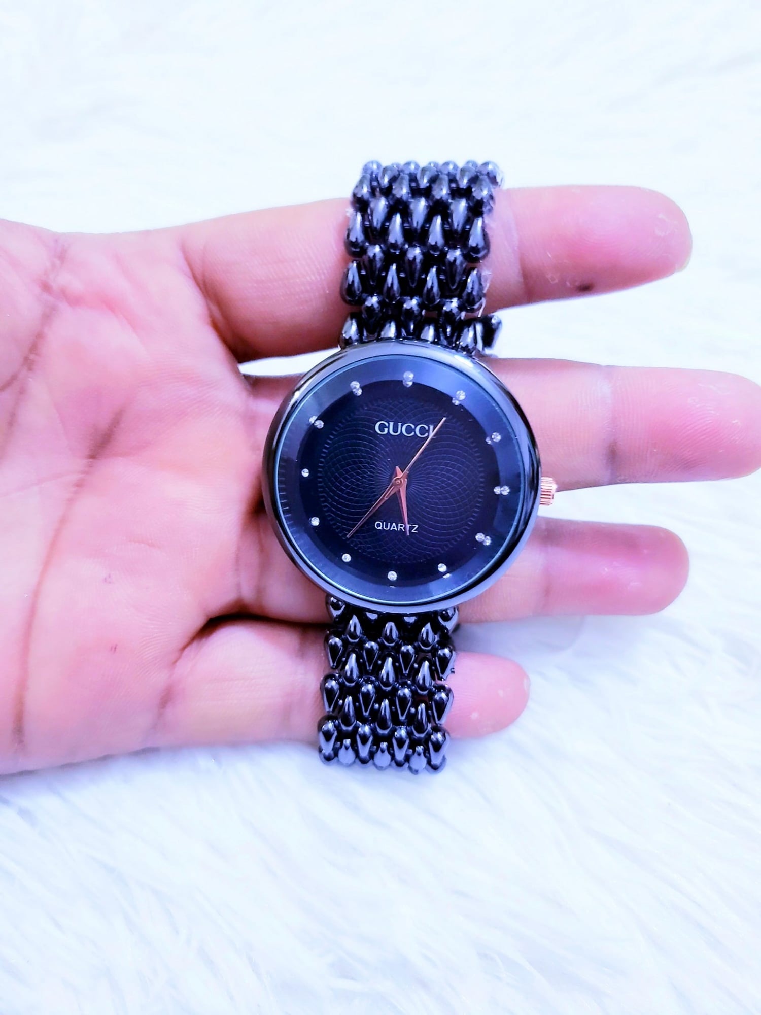 Picture of Stainless Steel Ladies Wrist Watch - Black