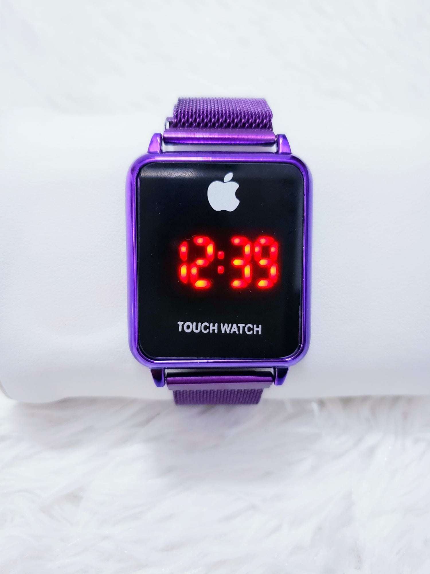 Picture of Stainless Steel Unisex Led Sport Wrist Watch - Purple