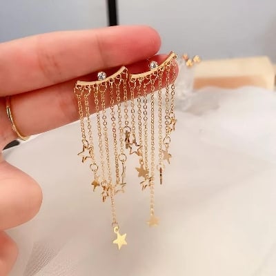 Picture of Golden Zinc Alloy Earring for Women - Gold