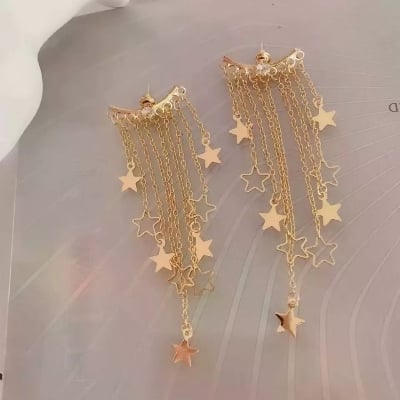 Picture of Golden Zinc Alloy Earring for Women - Gold