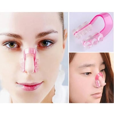 Picture of Nose Up Shaping Lifting Bridge Straightening Beauty Nose Clip Corrector No Pain Nose Bridge Face Massage Tools Clipper