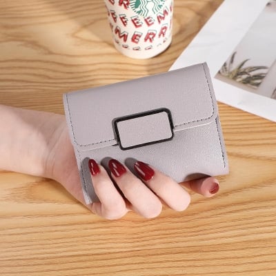 Picture of Small pocket purse for ladies - Grey