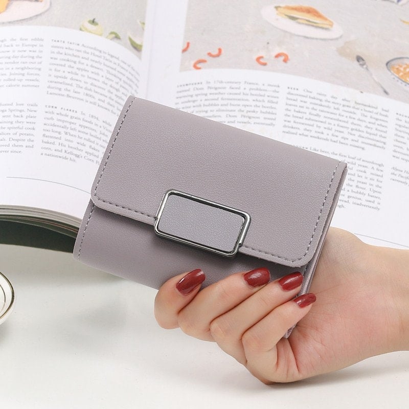Picture of Small pocket purse for ladies - Grey