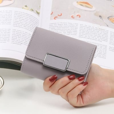 Picture of Small pocket purse for ladies - Grey