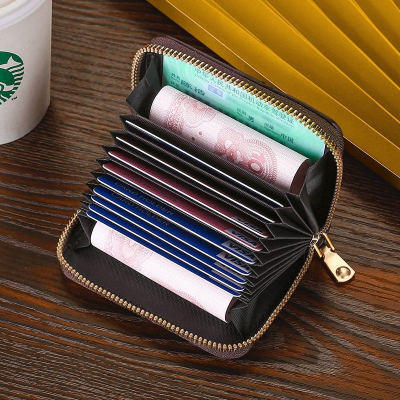 Picture of Credit or Credit Card holders including wallet for malewomen - Elegant and Refined - Modern Vibe - Black