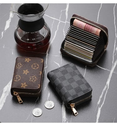 Picture of Credit or Credit Card holders including wallet for malewomen - Elegant and Refined - Modern Vibe - Black