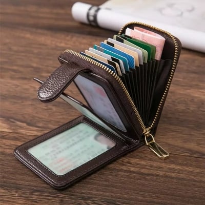 Picture of Credit or Credit card holder with wallet For men/Women - Brown