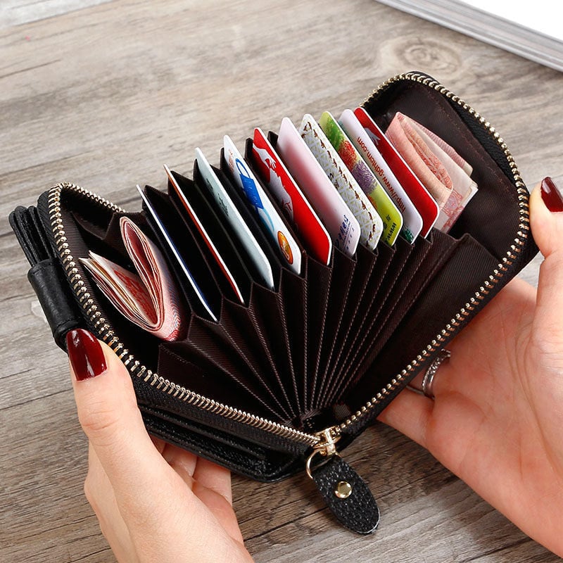 Picture of Credit or Credit card holder with wallet For men/Women - Brown
