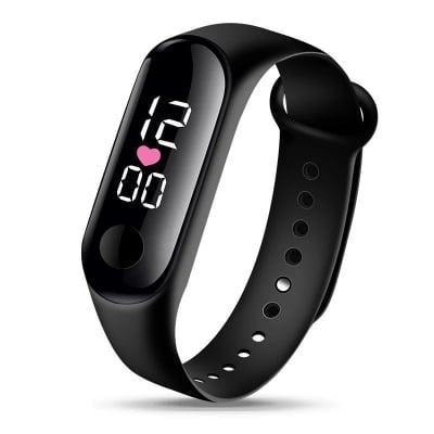 Picture of Silicone New Fashion LED Sports Watch Waterproof