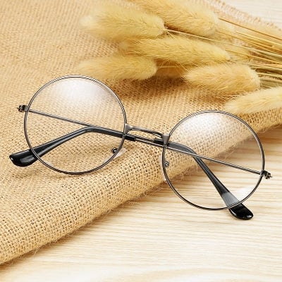 Picture of Black and White Steel Unisex Fashion Glass - Black