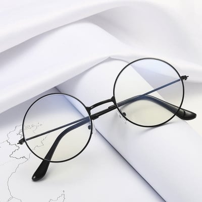 Picture of Black and White Steel Unisex Fashion Glass - Black