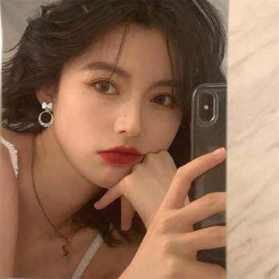 Picture of Korea Elegant Fashion Crystal Round Geometry Bow Dangle Earrings for Women - Black