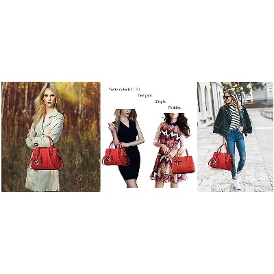 Picture of Bag For Women & Girls /Crossbody Bag for Women/Latest Trend Pu Leather Stylish Fashionable Bag for Women - Red