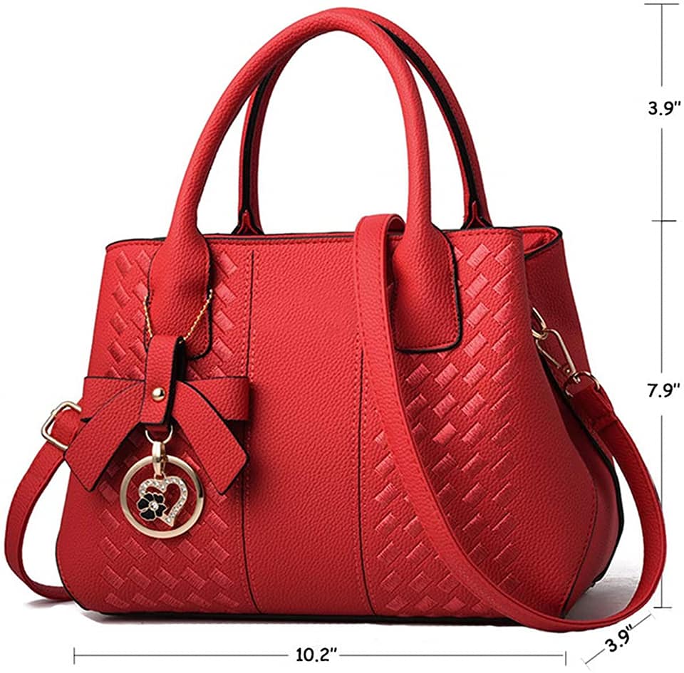 Picture of Bag For Women & Girls /Crossbody Bag for Women/Latest Trend Pu Leather Stylish Fashionable Bag for Women - Red