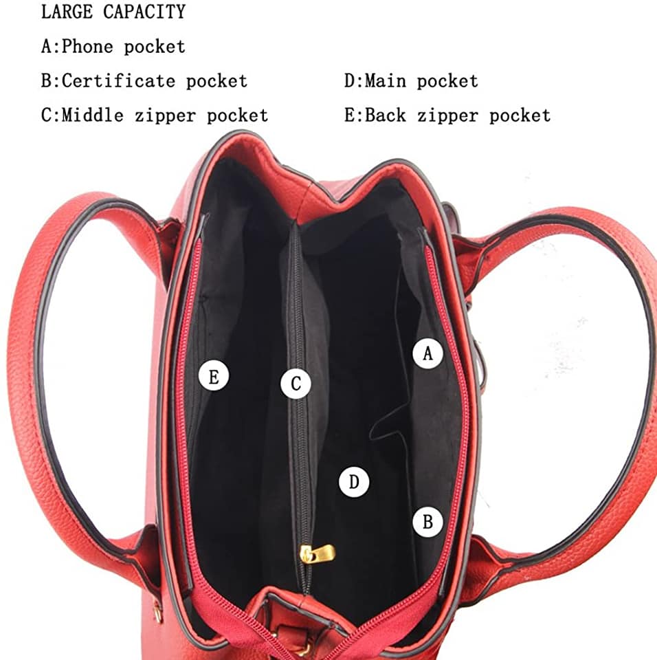 Picture of Bag For Women & Girls /Crossbody Bag for Women/Latest Trend Pu Leather Stylish Fashionable Bag for Women - Red