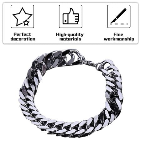 Picture of Stylish Bracelet for Men And Women - Silver - Adjustable