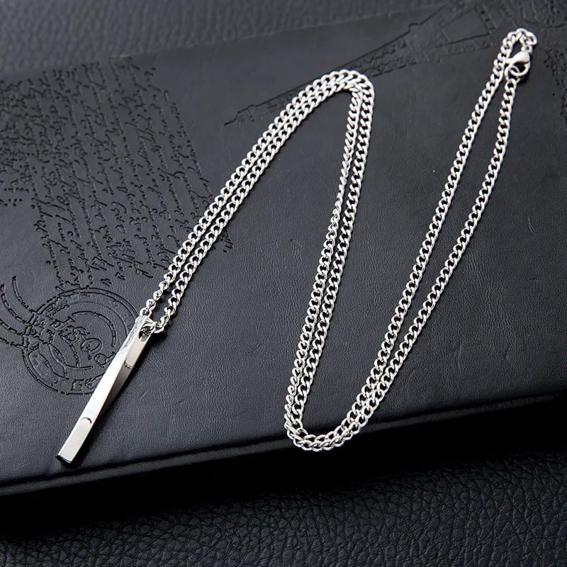 Picture of Men Fashion Jewellery Stainless Steel Necklaces Chain For Men - Silver