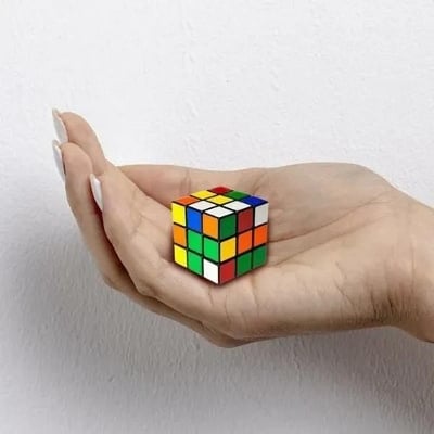 Picture of Mini Small 3X3 Magic Cube Smart Cube - Multicolor