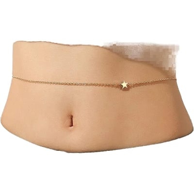 Picture of Trendsetter - Fashion Innovator - Superb Quality - Belly Waist Chain Necklace For Women - Trend and Needful - Designed - Urban Vibes - Gold