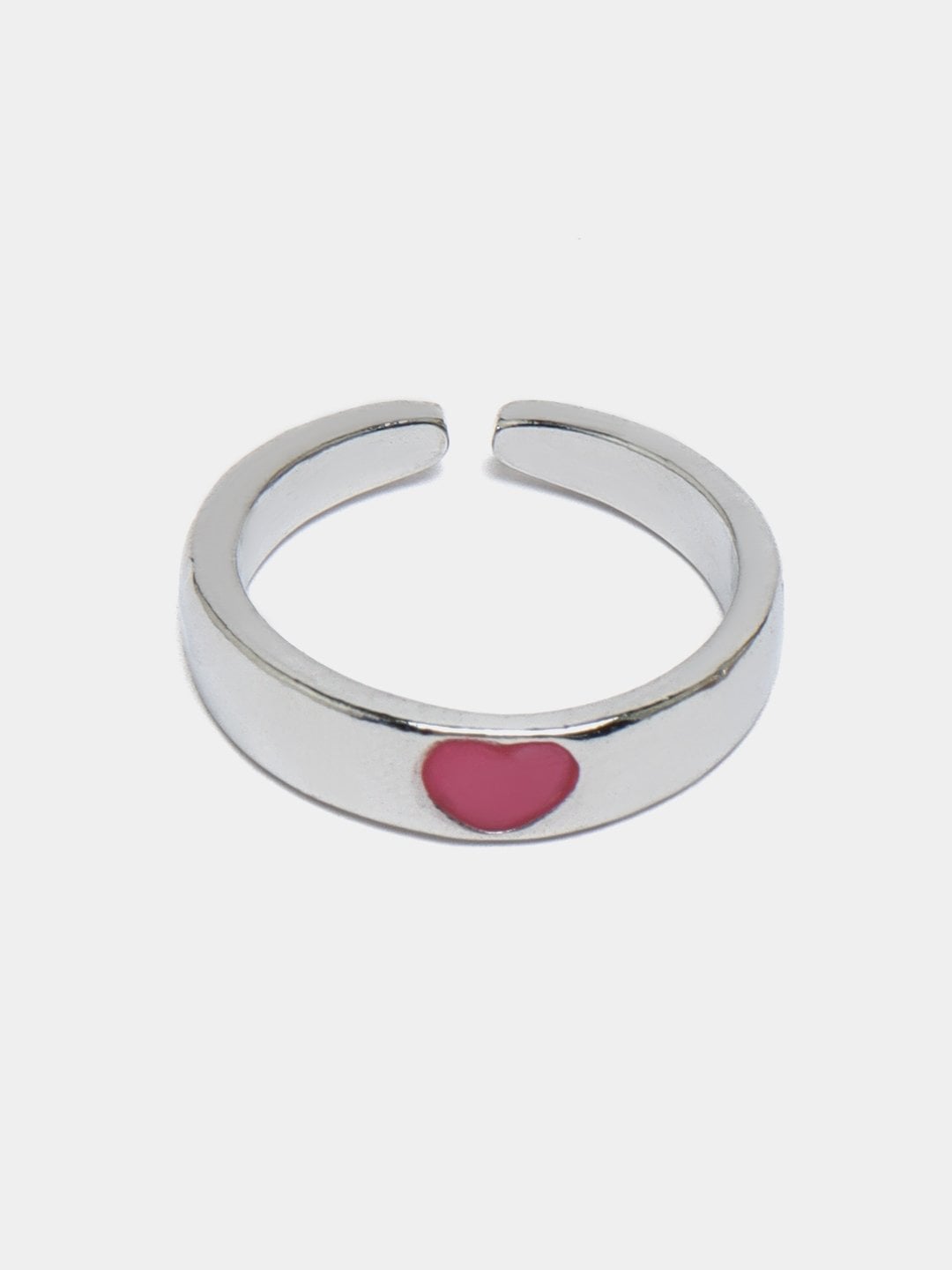 Picture of 1pcs/Glow In The Dark Heart Detail Cuff Ring