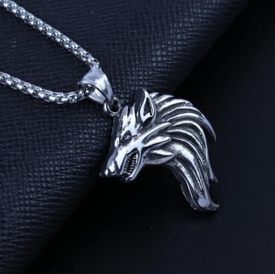 Picture of New Stainless Steel Fashion Chain Necklace For Men - Silver
