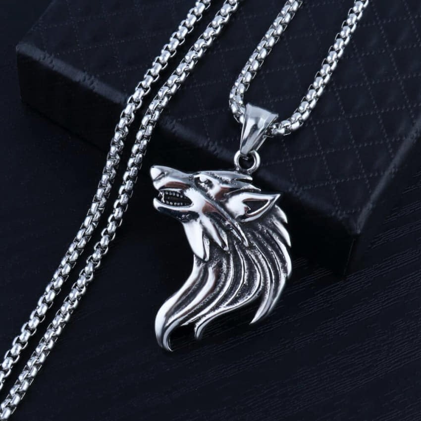 Picture of New Stainless Steel Fashion Chain Necklace For Men - Silver