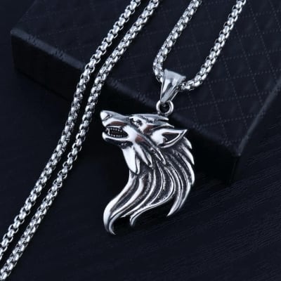 Picture of New Stainless Steel Fashion Chain Necklace For Men - Silver