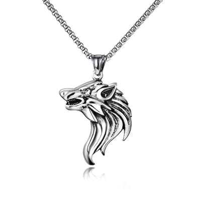 Picture of New Stainless Steel Fashion Chain Necklace For Men - Silver