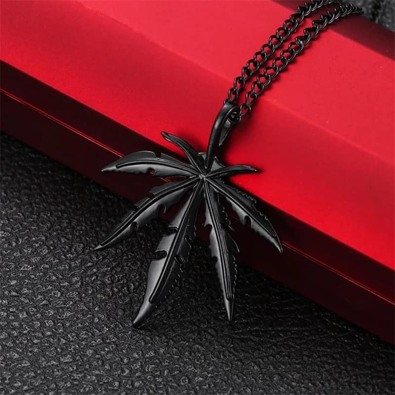 Picture of Black Men Necklaces Pendants Chain Punk Cool for Boyfriend Male Stainless Steel Jewelry Creativity Gift/Chain For Men - Black