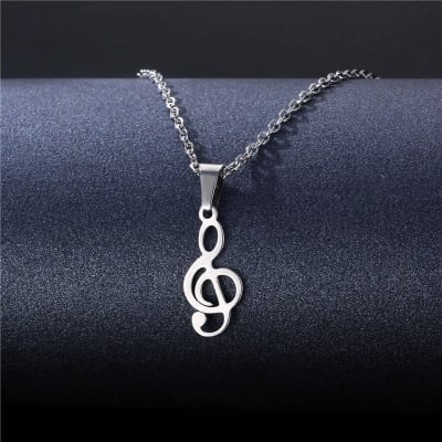 Picture of New Fashion Lightning Bolts  Pendant Necklaces for Men /Male /Gift for Men/Boys - Silver