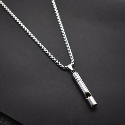 Picture of Stainless Steel Silver Color Metal Chain for Men - Silver