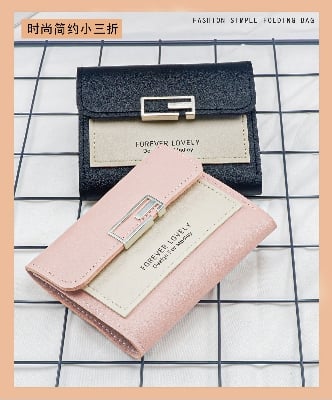 Picture of New Stylish Wallet Moneybag For Women - Black