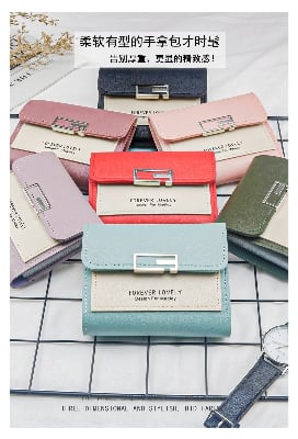 Picture of New Stylish Wallet Moneybag For Women - Black