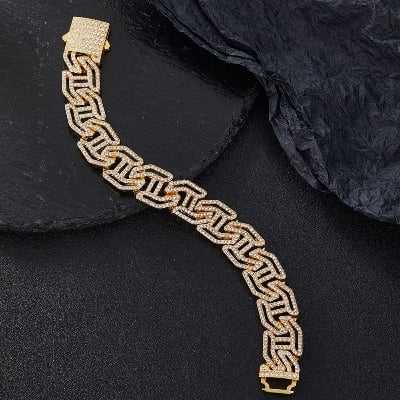 Picture of New Fashion Breselet For Men - Gold