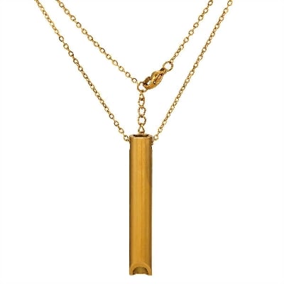 Picture of Trendy Simple Stainless Steel Relieve Stress Anxiety Attack Meditation Tool - Gold