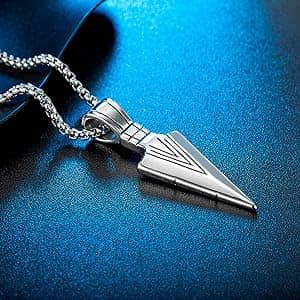 Picture of Trendy Simple Stainless Steel Cuban Link Chain Necklace for Men - New Men's Pendant Necklaces for Jewelry Gift - Silver