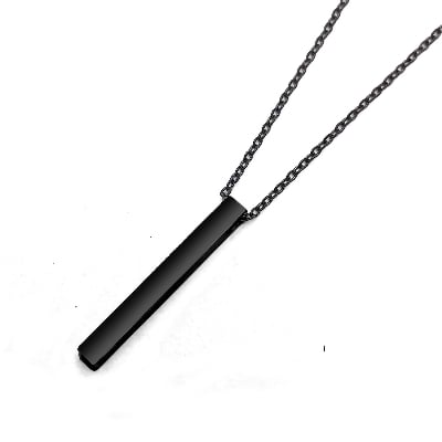 Picture of Men's Punk Dragon Stainless Steel Chain Pendant Necklace For Men / Necklace For Men - Black