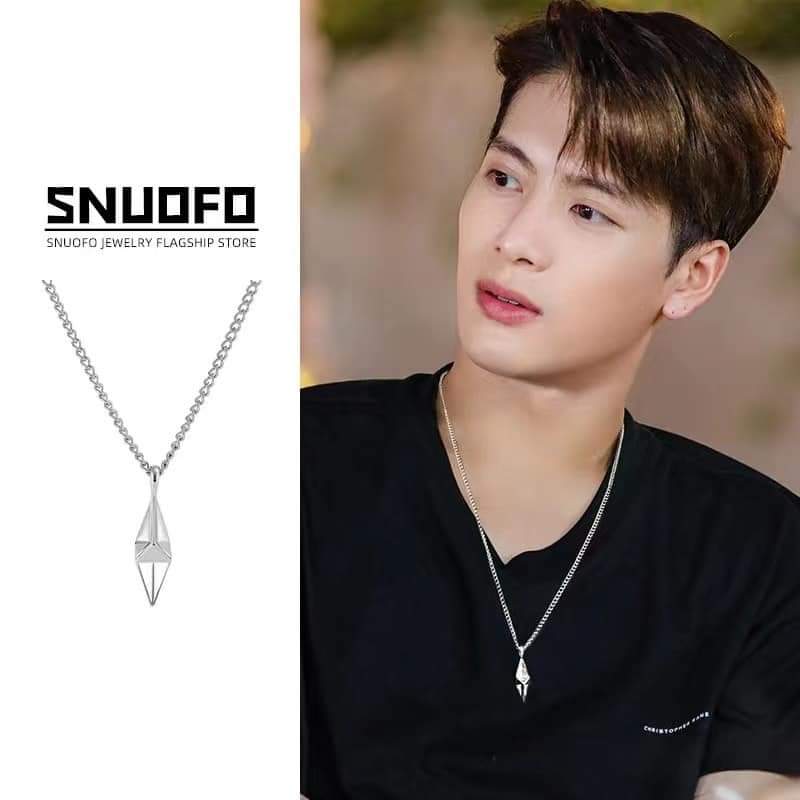 Picture of Stylish Addition - Fashion New Pendant Necklace Men Punk Trendy Simple Stainless Steel Chain Jewellery Gift - Modern - Choice Expression - Silver