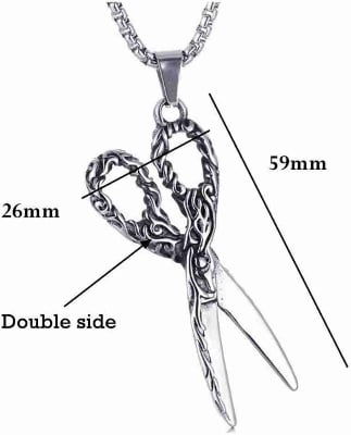 Picture of Fashionable Boys Pendant and Necklace for Men - Silver