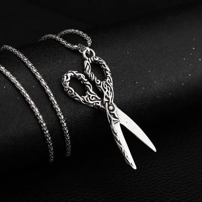Picture of Fashionable Boys Pendant and Necklace for Men - Silver