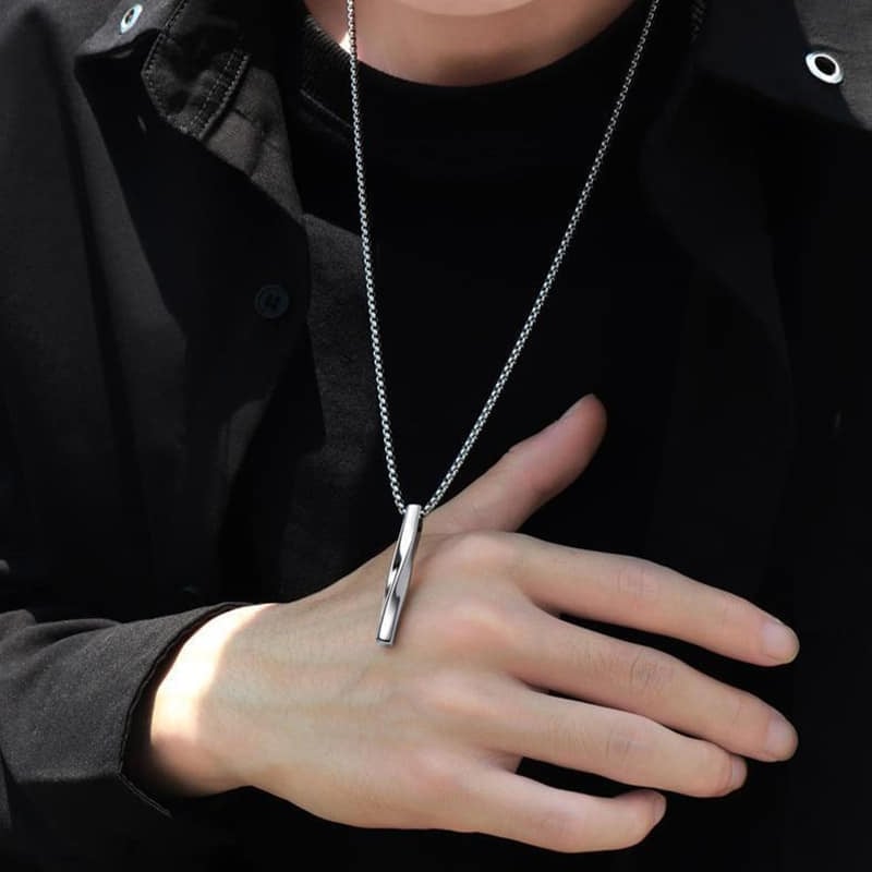 Picture of Stainless Steel Silver Chain- European trending Style for Men & Boy  - Accessories for Everyday Wear - Silver