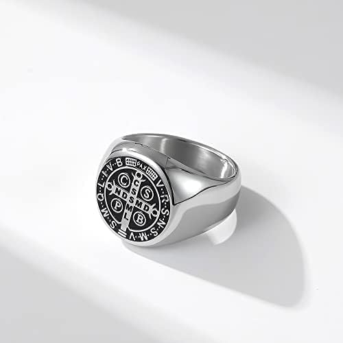 Picture of Stainless Steel Finger Ring For Men - Ring For Men - Silver