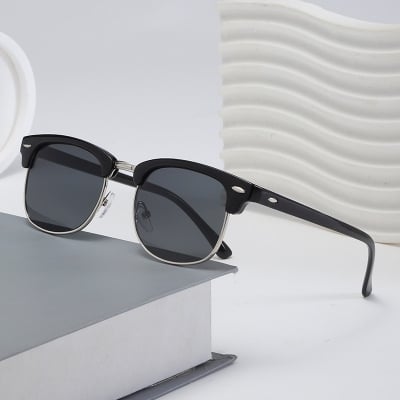 Picture of Product details of NEW Ringmaster  VEITHDIA Sunglass for Men - Sun Glass For Men - Black - 18