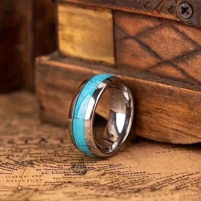Picture of Stainless Steel Finger Ring for Men
