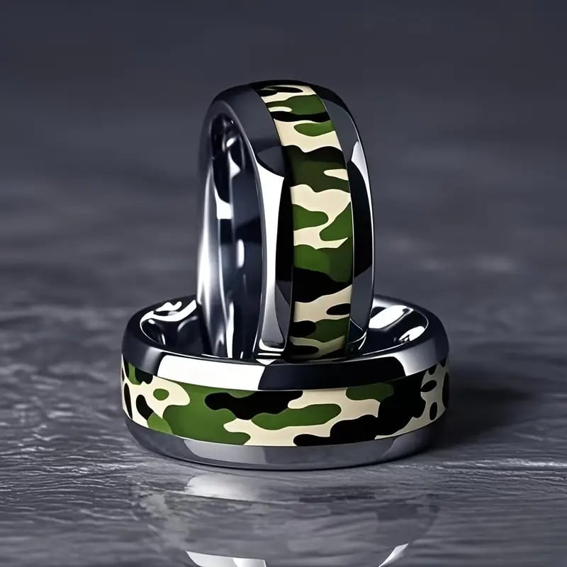 Picture of Men's punk design titanum steel finger ring - Ring For Men - Ring For Men