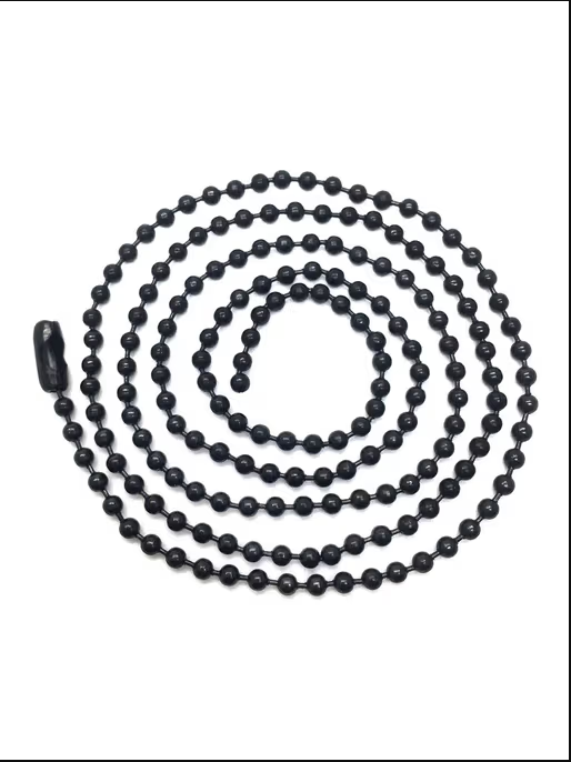 Picture of Black Color Metal Chain for Men