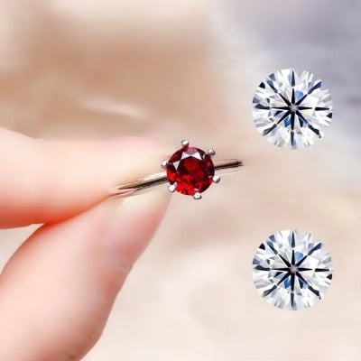 Picture of Proposal Ring For Women Lover Silver Color