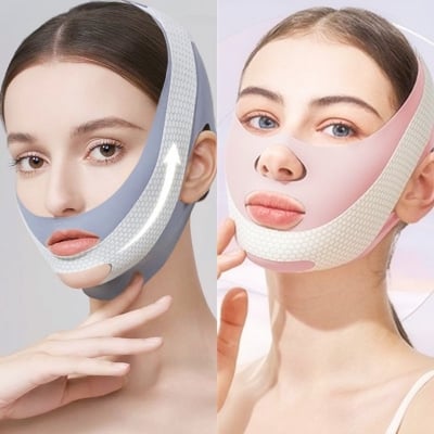 Picture of Skin-Lifting Face Slimmer Mask for Firm Jawline and Smooth Neckline Appearance - One size fits all