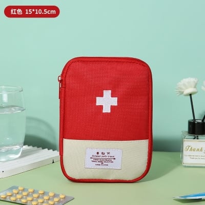 Picture of Medical Bag Medical Kit Case Medicine Storage Bag Portable Travel Storage First Aid Kit Household Medical Emergency Kits Organizer