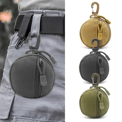 Picture of New Tactical EDC Pouch Key Wallet Card Holder Men Coin Purses Pouch Bag Keychain Zipper Pocket Outdoor Bag Coin Bag Money Bags